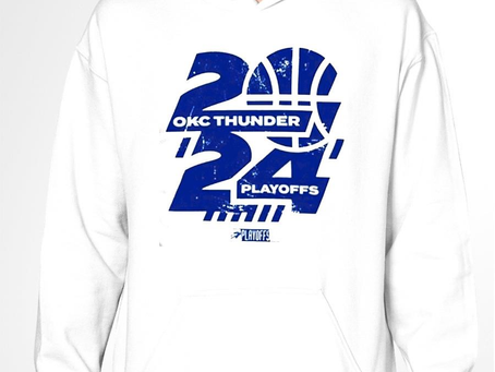 Oklahoma City Thunder basketball 2024 playoffs shirt