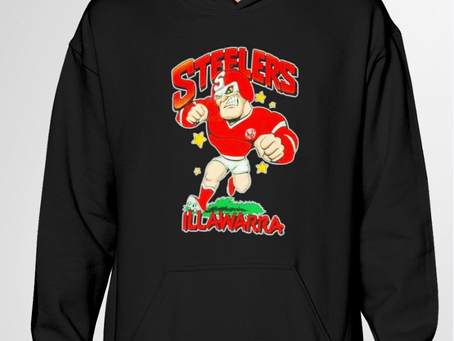 Illawarra Steelers football mascot shirt