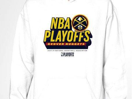 NBA Playoffs Denver Nuggets Basketball trendy logo shirt