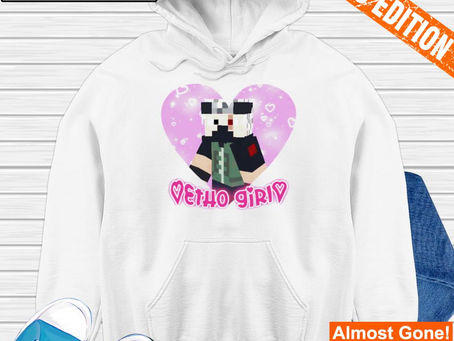 Etho Girl Minecraft heart shirt