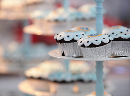 Cupcake do close up