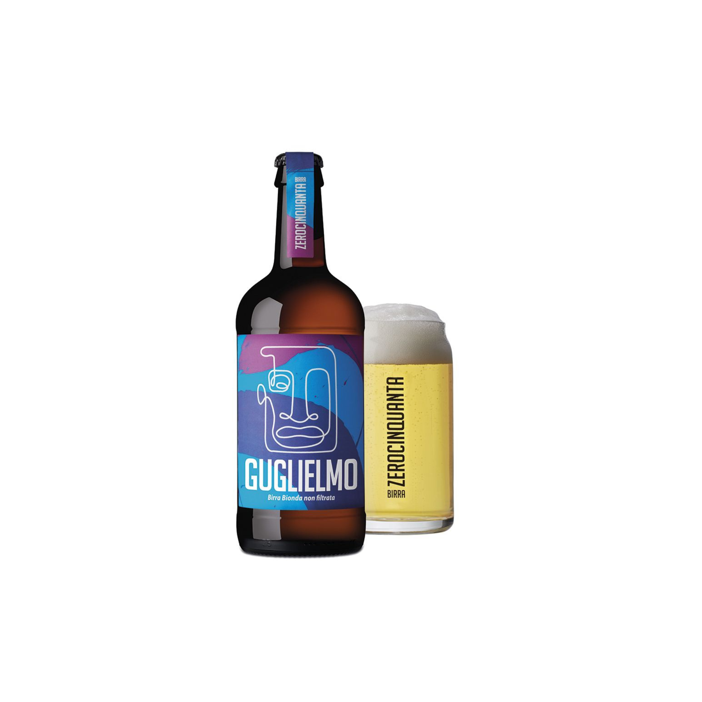 BIRRA ARTIGIANALE LAGER GUGLIELMO 0,50CL
