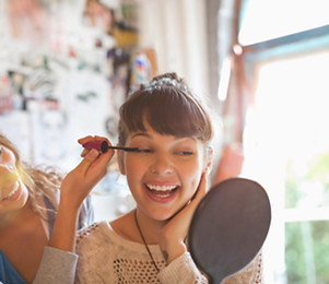Applying Makeup