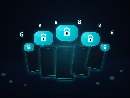 Secure encrypted group chats on mobile devices