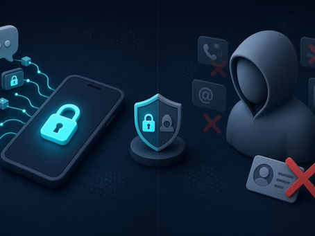Anonymity vs Privacy — Clam Messenger blog cover