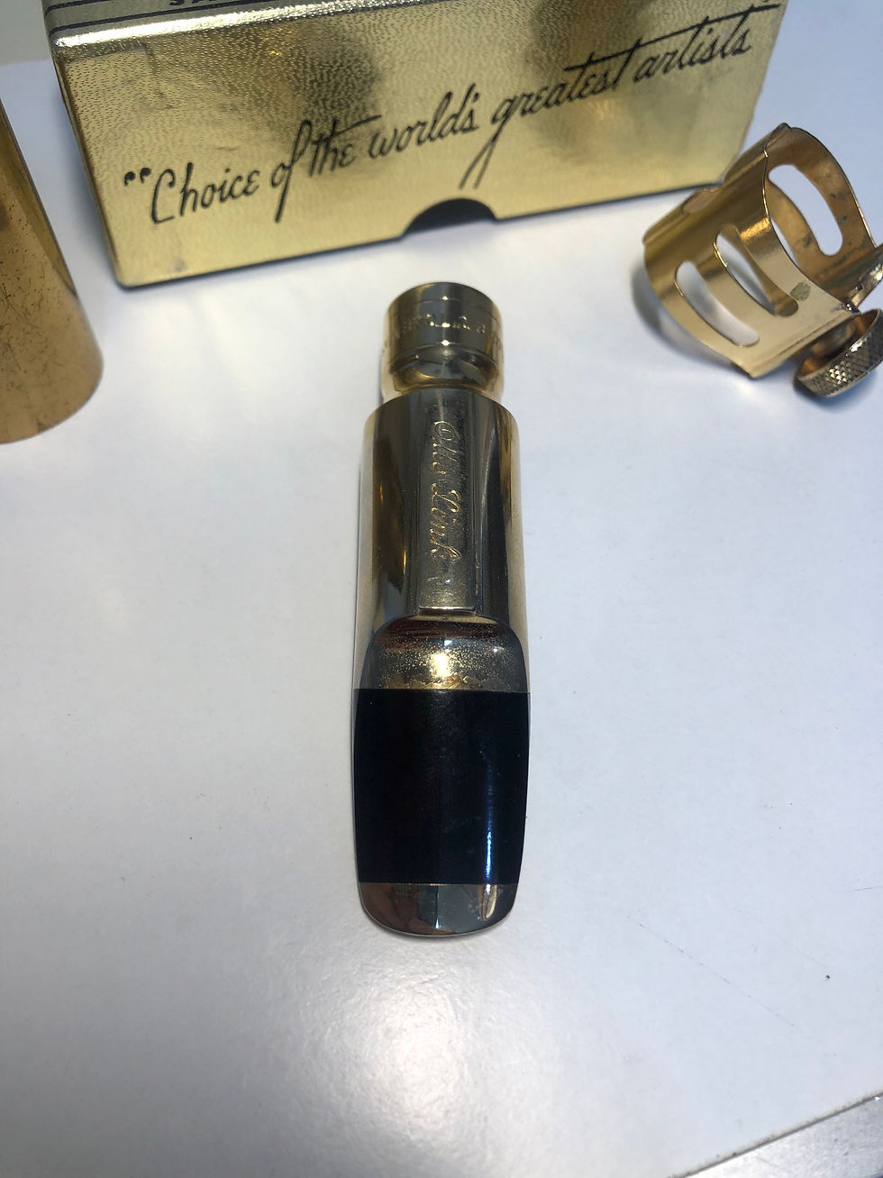 Thumbnail: 1950s NO USA Florida 8* Otto Link Alto Saxophone Mouthpiece - 
