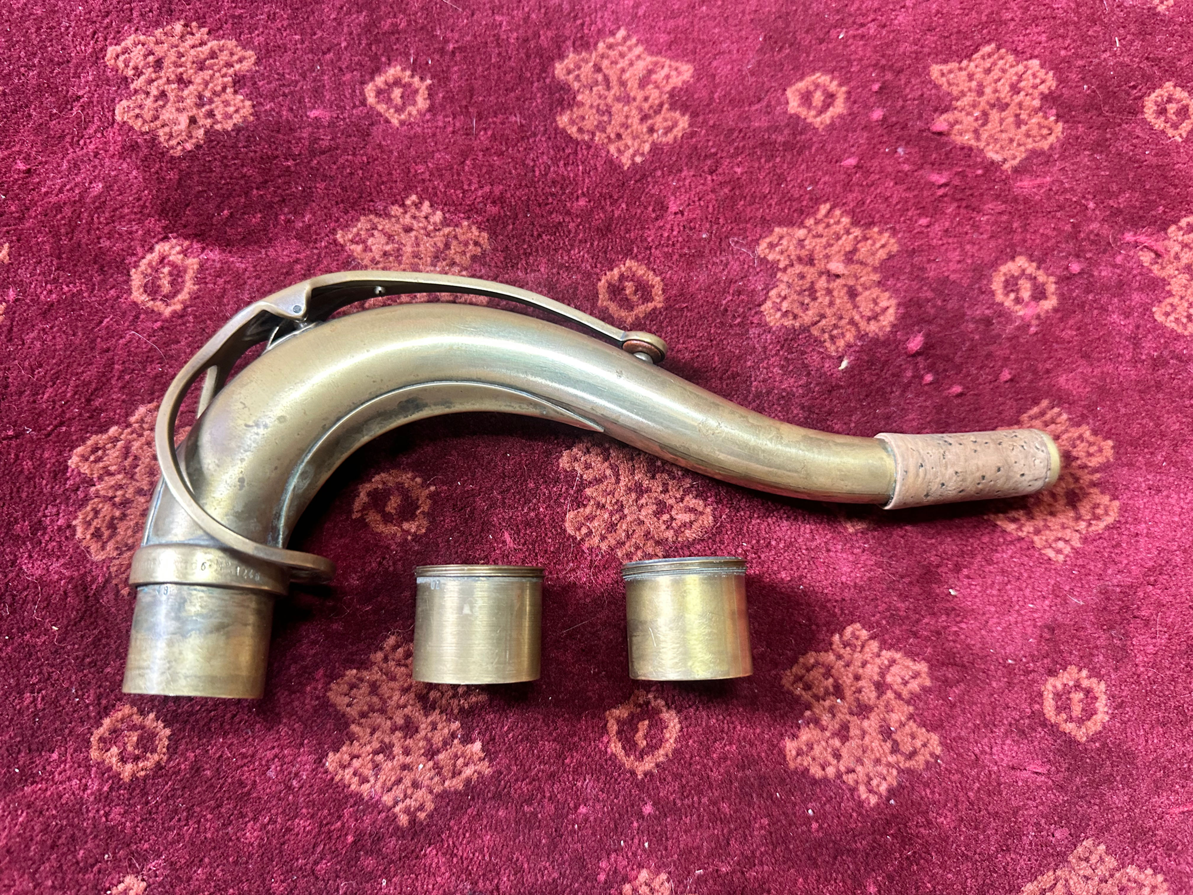 Tino Schucht Tenor Saxophone handmade Neck w/ 3 interchangeable tenons Model 6*