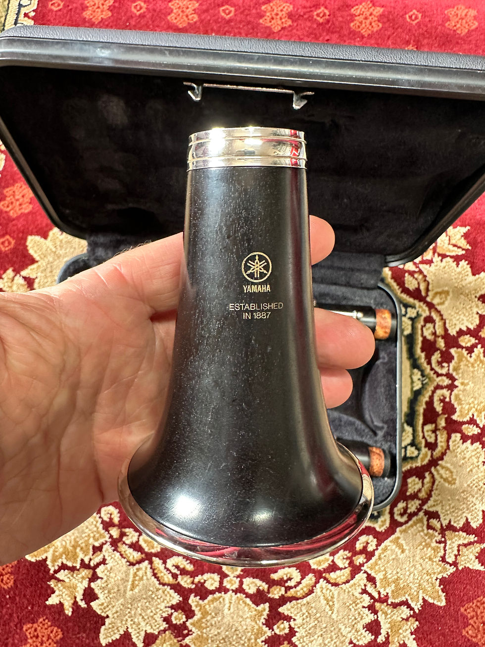 Thumbnail: Yamaha YCL-450 Intermediate Bb Clarinet - wooden!