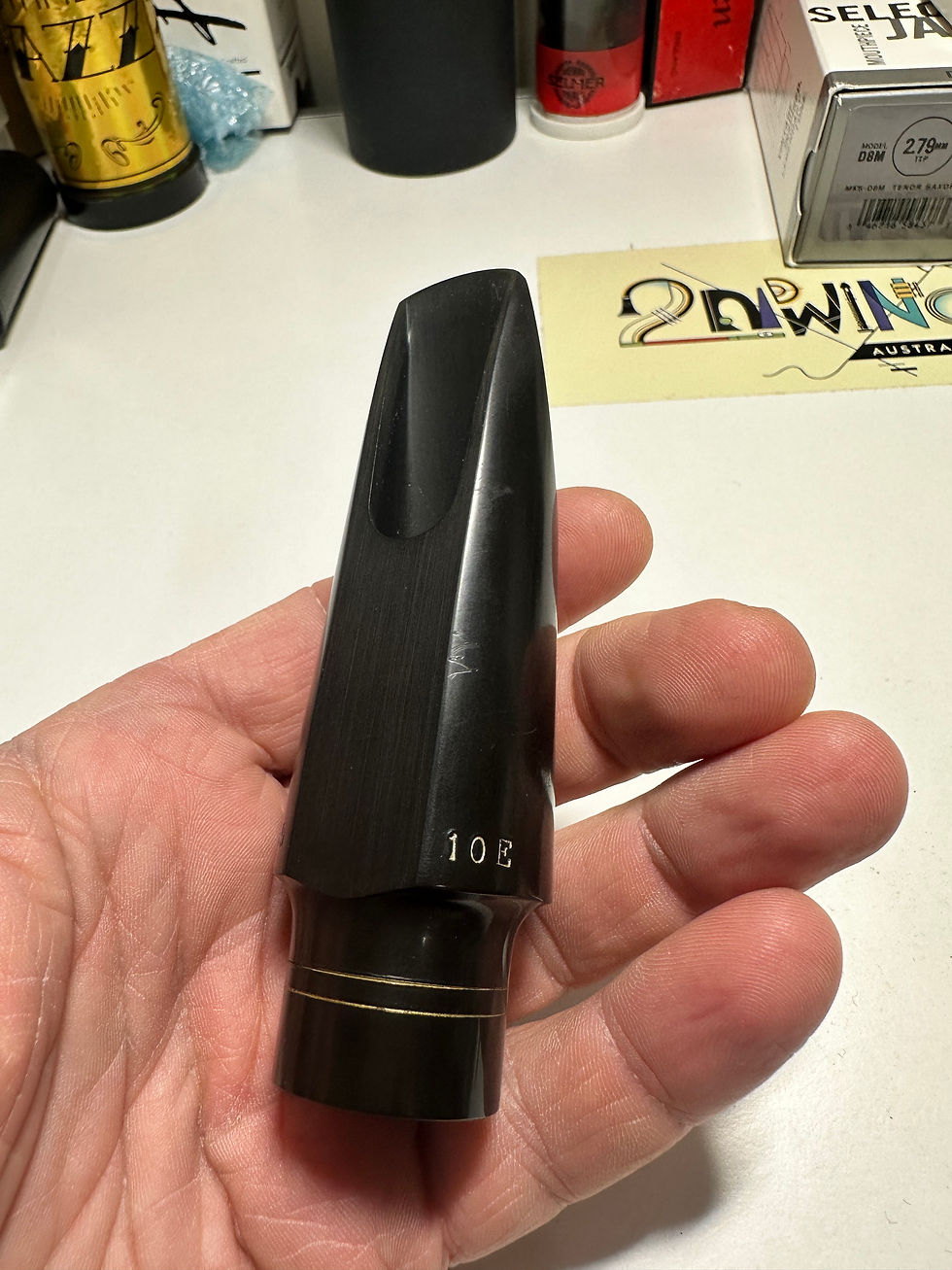 Thumbnail: 7* Benjamin Allen New Orleans 10E HR Tenor Saxophone Mouthpiece 