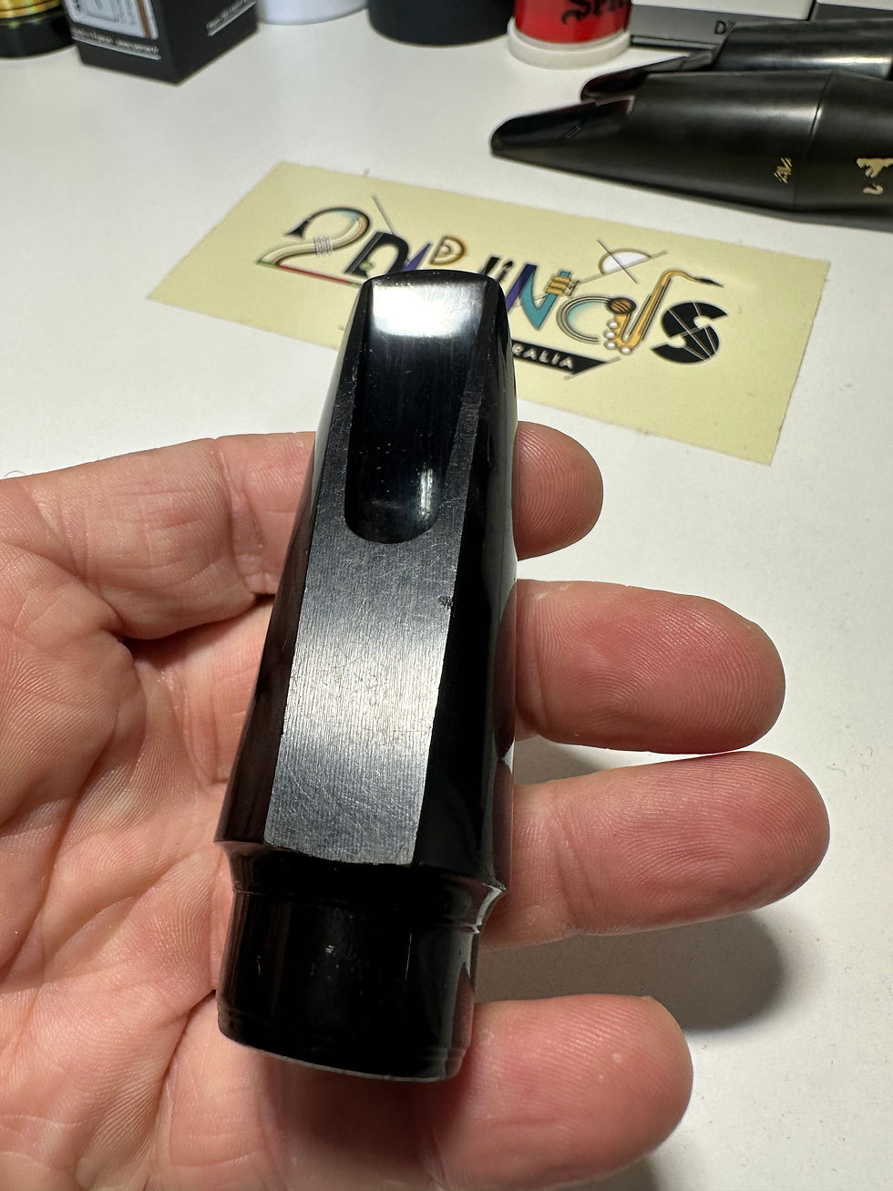 Thumbnail: Brilhart Ebolin 4* Alto Saxophone Mouthpiece