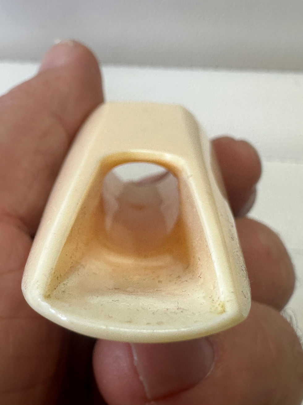 Thumbnail: Brilhart 4* Tonalin Tenor Saxophone Mouthpiece - off white, 5 digit serial