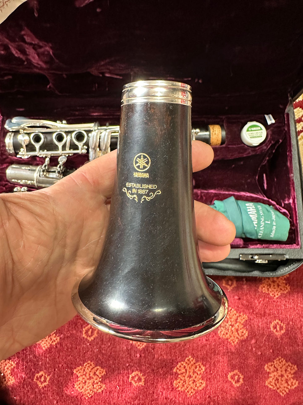 Thumbnail: Yamaha YCL-650 Professional Bb Clarinet - wooden