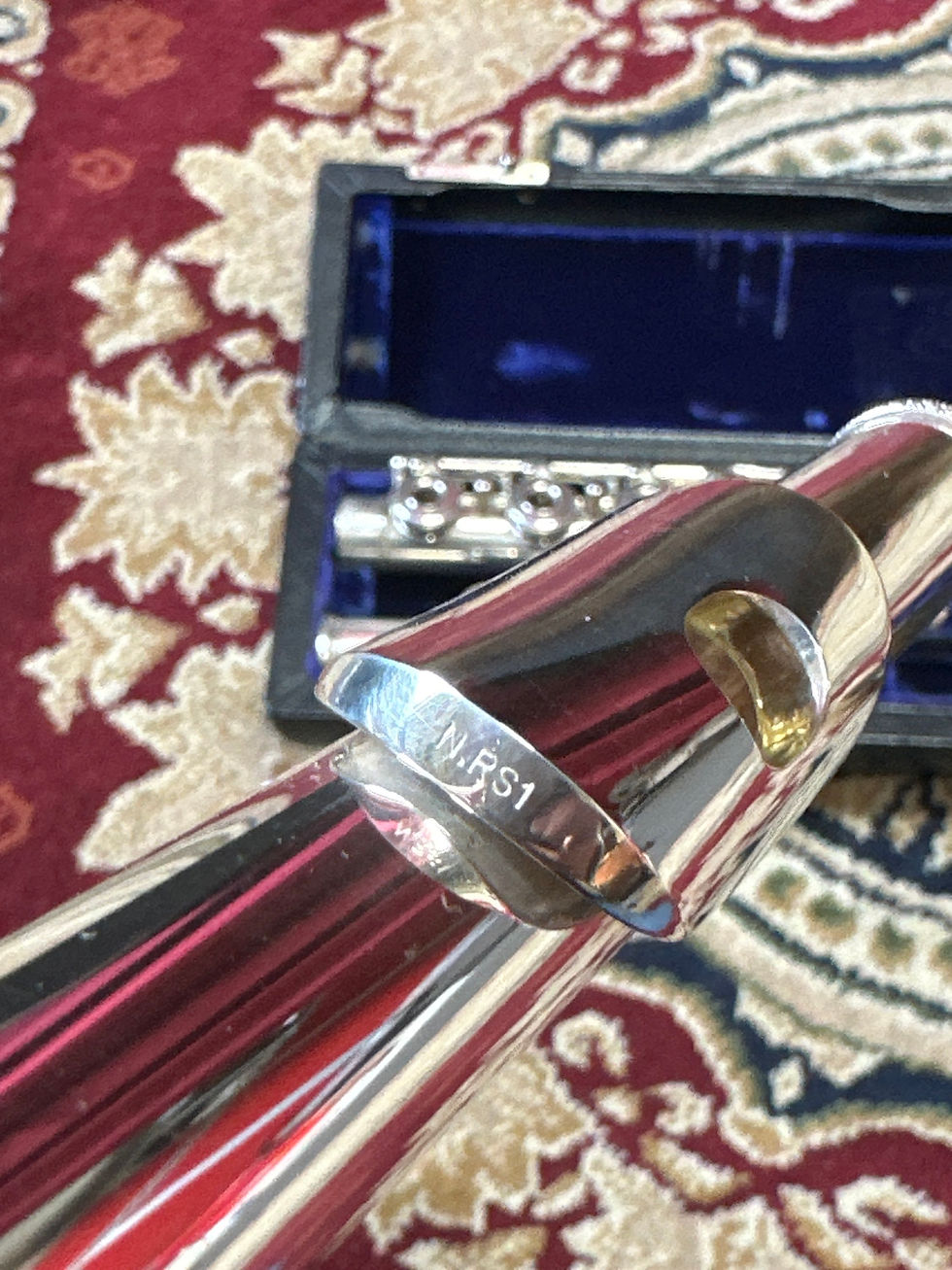 Thumbnail: Gemeinhardt 3SS Hand Sterling Crafted Sankyo N.RS1 Headjoint Flute