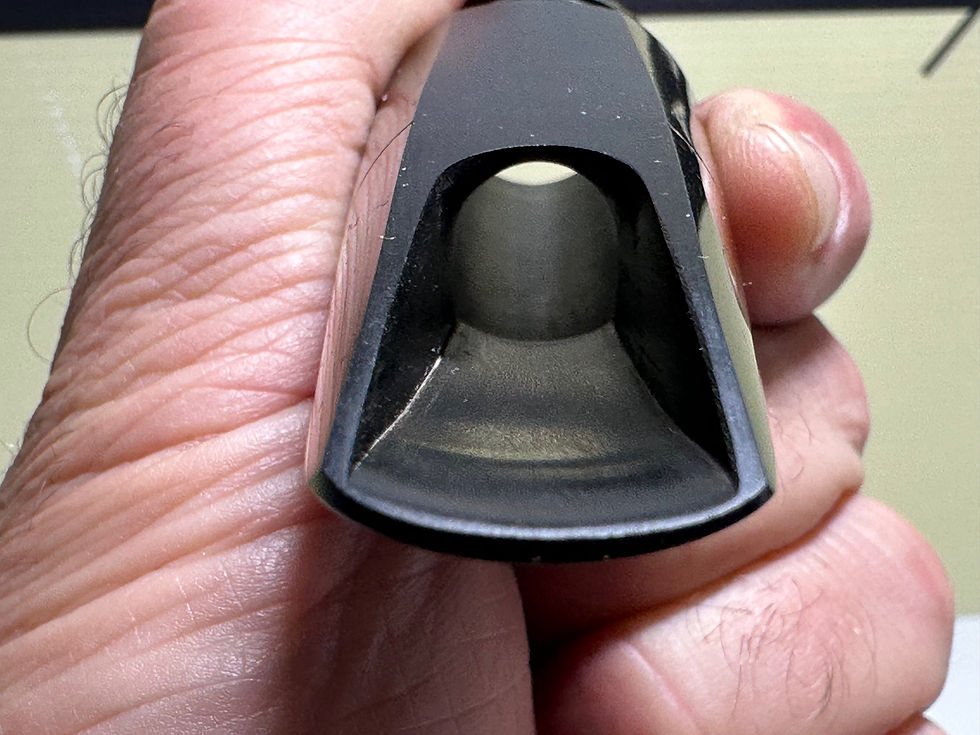 Thumbnail: 1960s Selmer Soloist C** alto sax mouthpiece - Long Shank