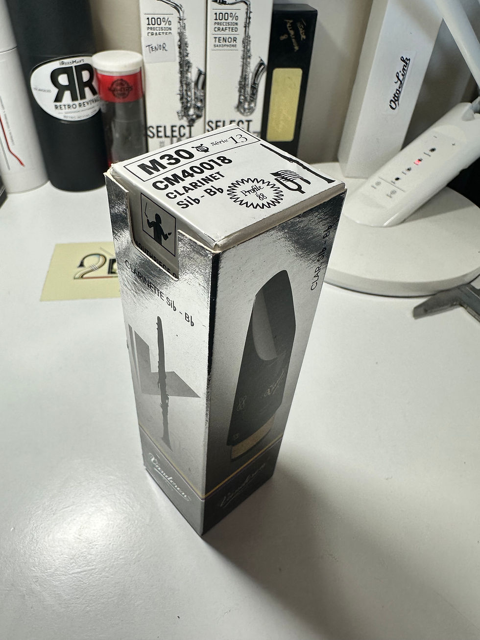 Thumbnail: Vandoren M30 lyre Serie 13 Bb Clarinet Mouthpiece in box