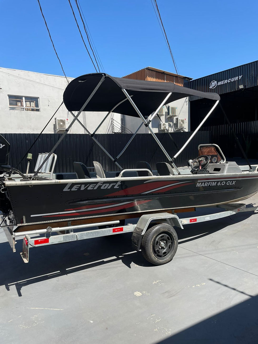 Miniatura: LANCHA LEVEFORT MARFIN 6.0 SEMI NOVO