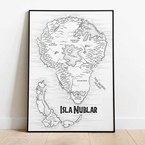 Isla Nublar: Jurassic Park | PeculiarPDesigns