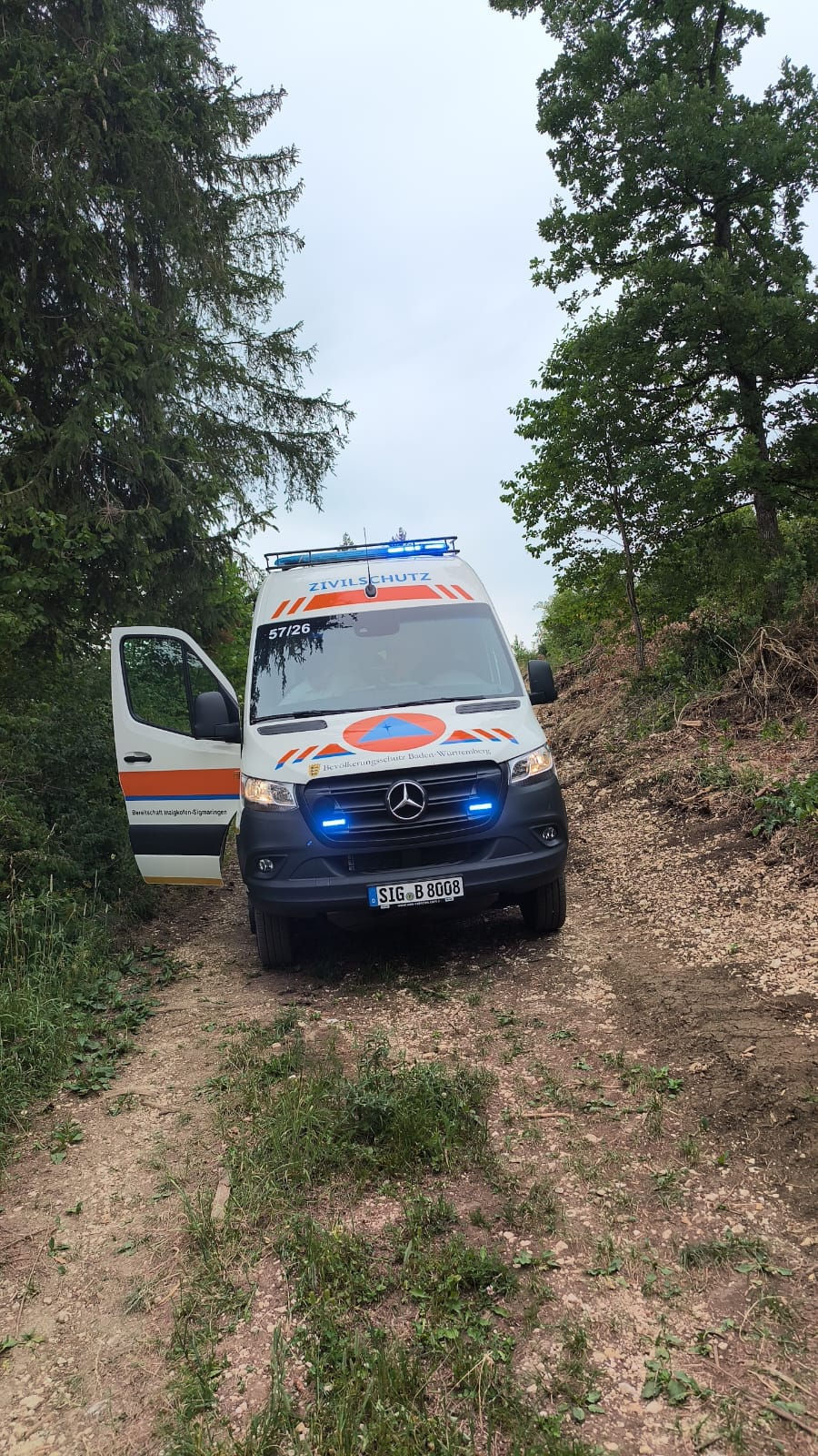 Einsatzreicher Montag für unsere Bereitschaft: Brand in Kreenheinstetten
