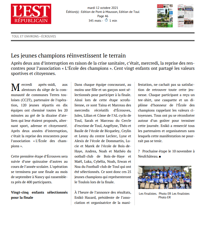 Article CCTT