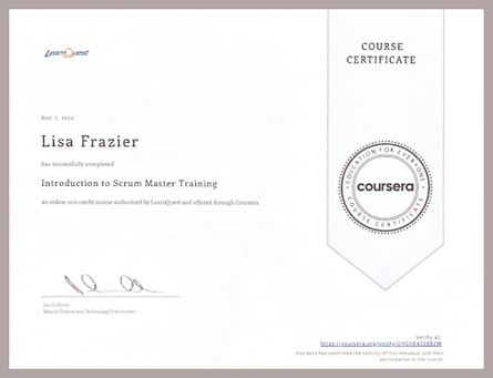 Introduction to Scrum Master Training
