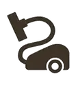 Move in and move out cleaning vacuum icon.