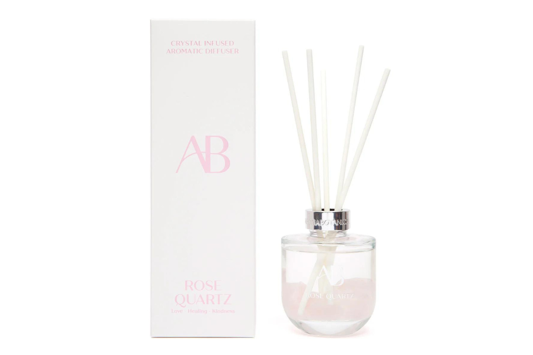 Rose Quartz Crystal 200ml Diffuser