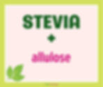 Stevia | with Allulose