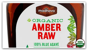 Madhava Organic Amber Raw Blue Agave