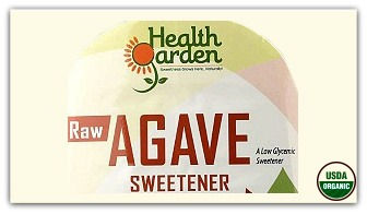 Health Garden Agave Sweetener Raw