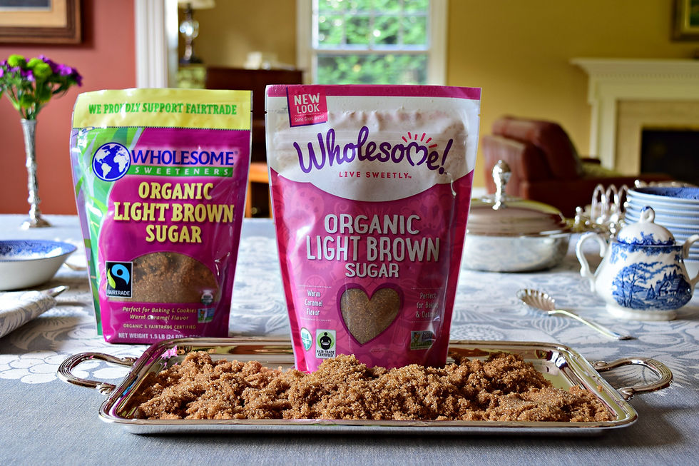 How is organic brown sugar made?