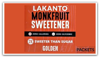 Lakanto Monk Fruit Golden Packets
