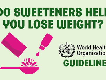 Do Sweeteners Help You Lose Weight? WHO's Latest Guidance
