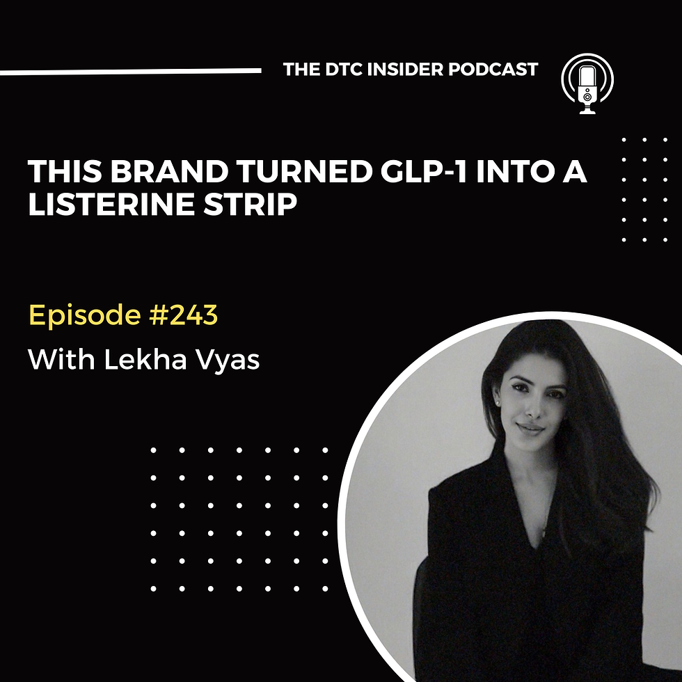 This brand turned GLP-1 into a Listerine Strip.