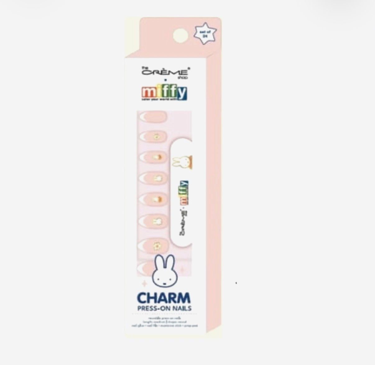 Miffy Press-On Nails (The Creme Shop x)