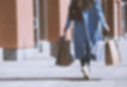 Girl with Shopping Bags