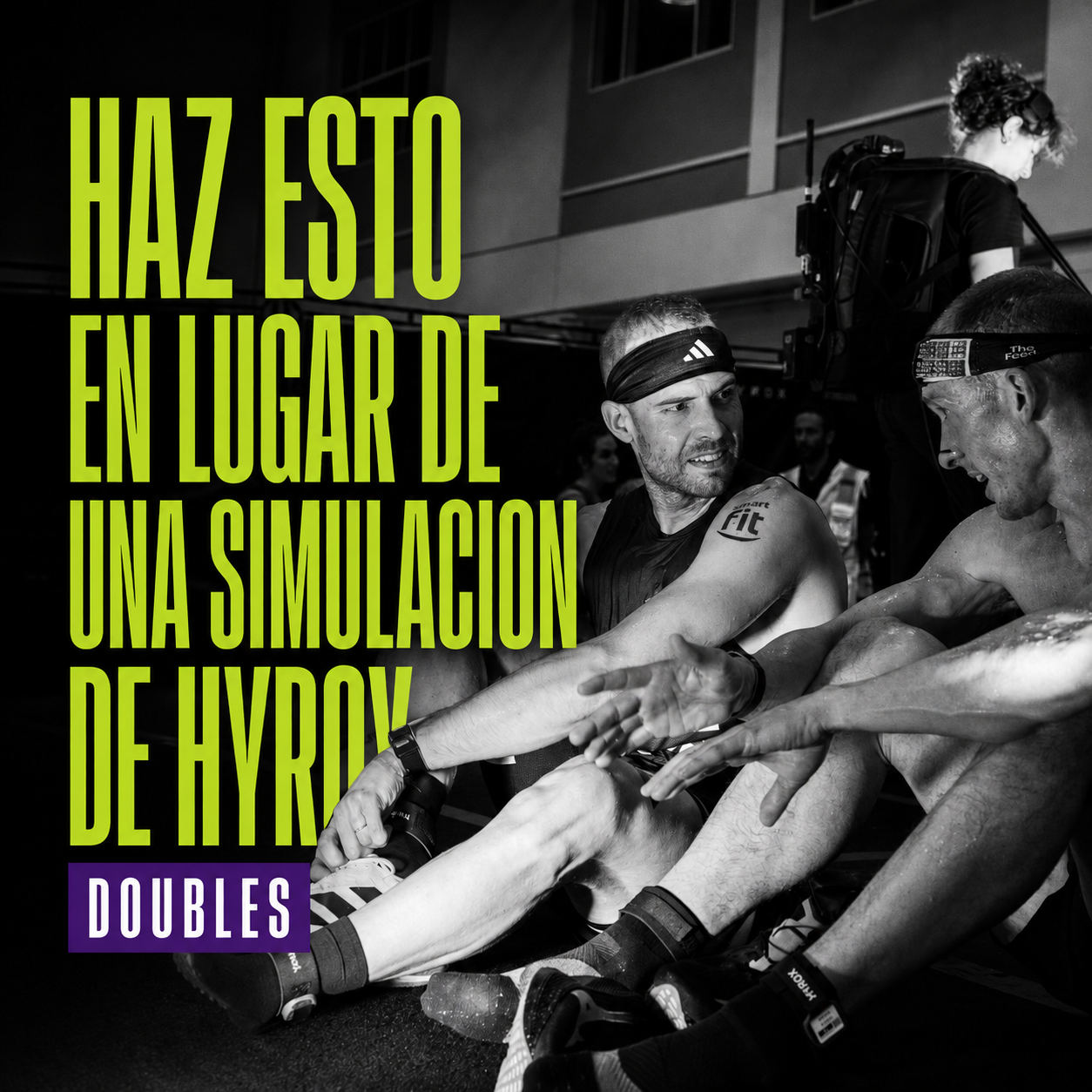 3 entrenamientos para HYROX DOBLES alternativos a una simulación completa | PELE