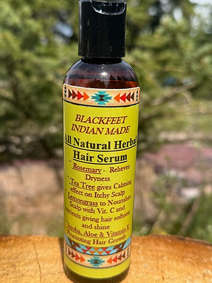 Blackfeet Indian Herbal Hair Serum