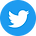 Twitter social icons - circle - blue