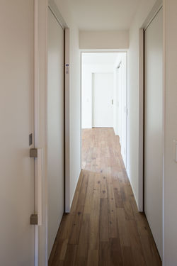 内部の建具はすべて引戸に統一