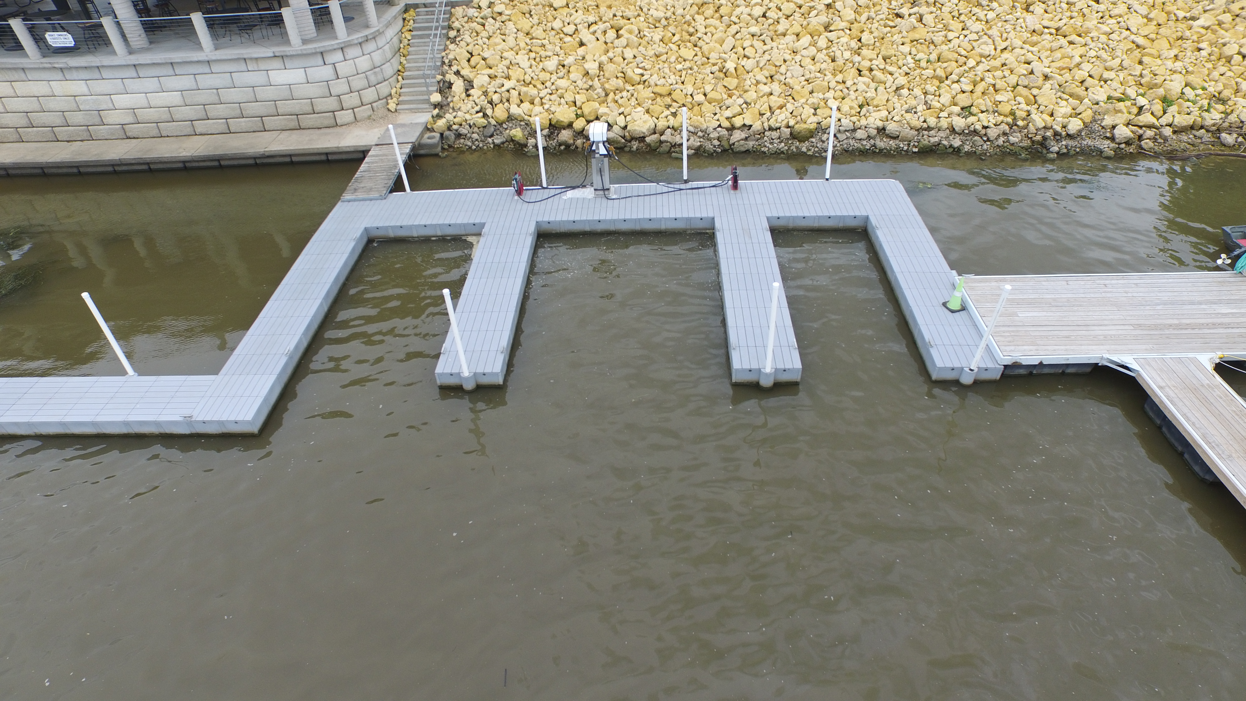 Big Docks Floating Boat Docks Made in Iowa