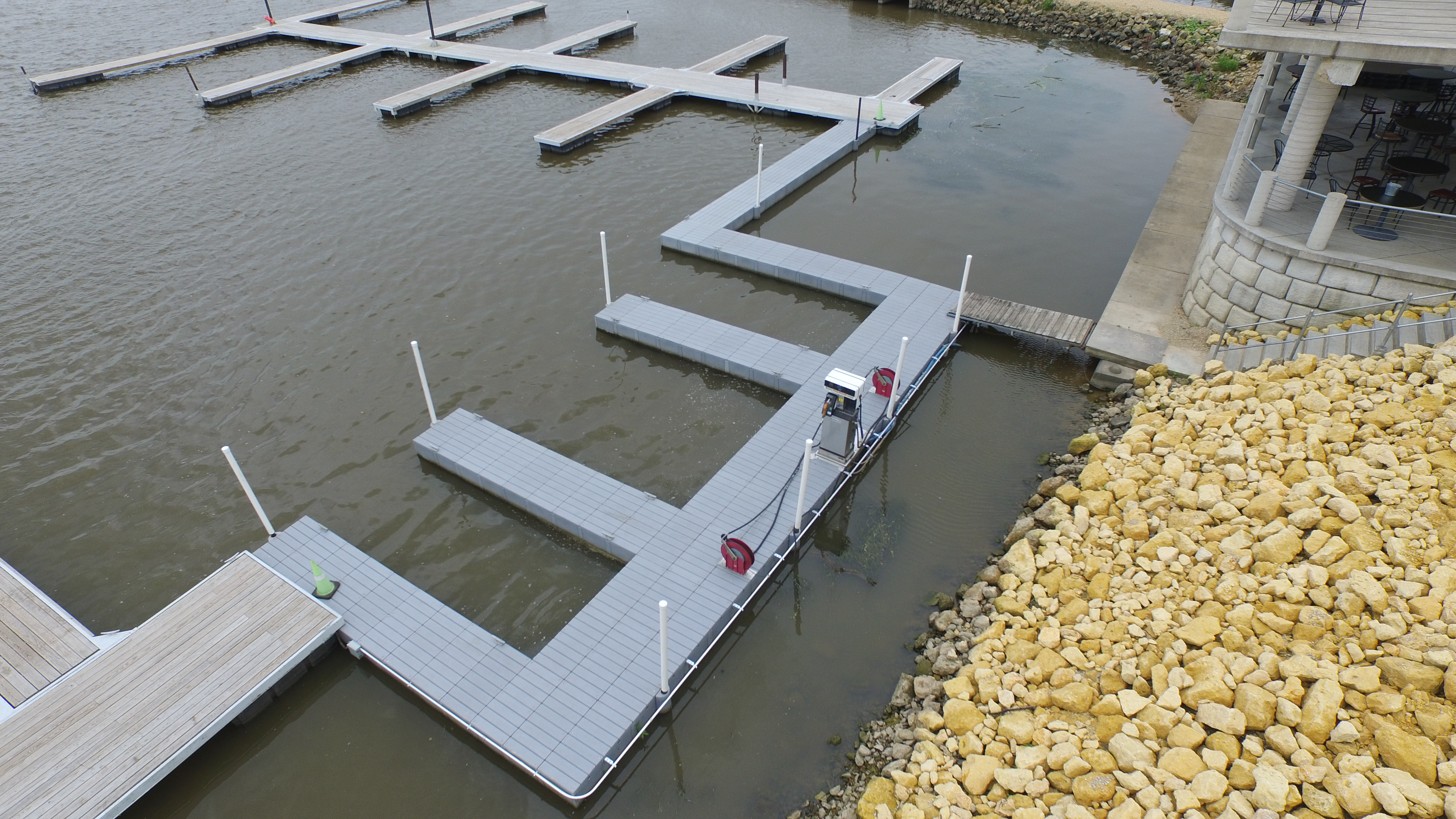 Big Docks Floating Boat Docks Made in Iowa