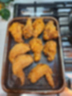 *Fried Chicken Wings per dozen