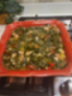 Southern Style Greens Per Pan