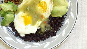 Why Black Beans + Over Medium Eggs = An Awesome Go To
