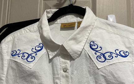 Western Shirt Front Yoke