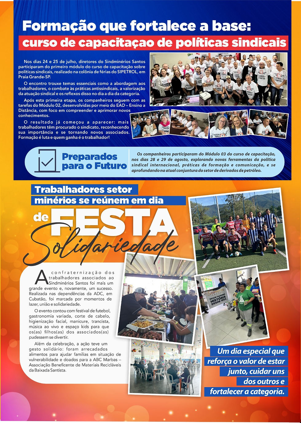 Jornal Sindminerios Santos