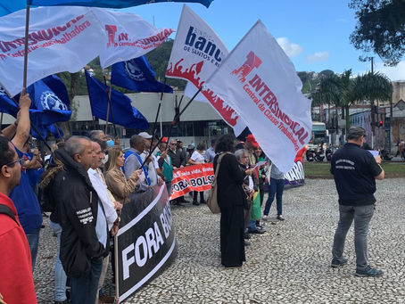 Ato em defesa a Democracia