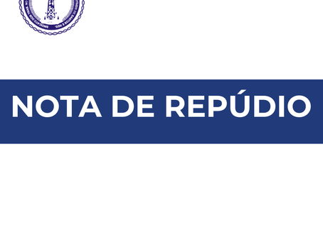 Nota de repúdio