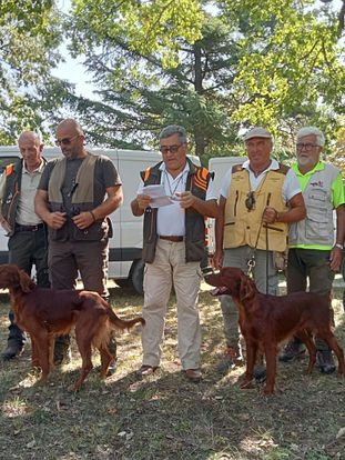 Campionato Europeo Caccia Pratica Setter Irtlandese 2022