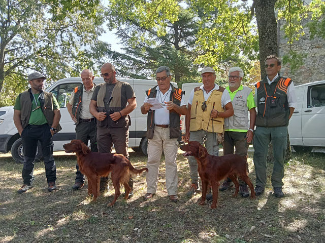 Ajax con Aleksander Cakic (Serbia) e Nothing des Solos de Rory con Enrico Marchetti (Italia) Giuria e l'organizzatore della manifestazione Massimo Lorenzi (foto Cesare Maurizio Valvo)